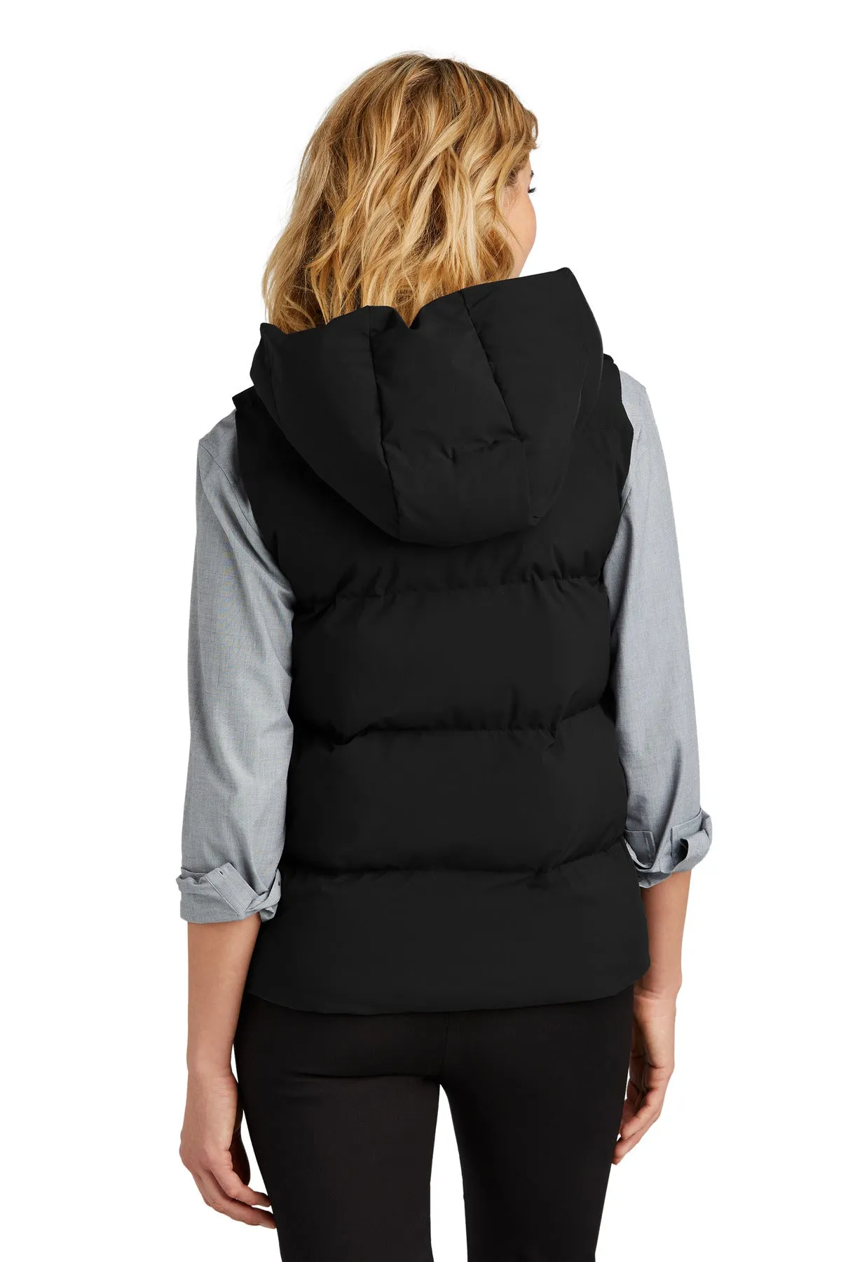 Mercer Mettle Women's Puffy Vest MM7217 Deep Black