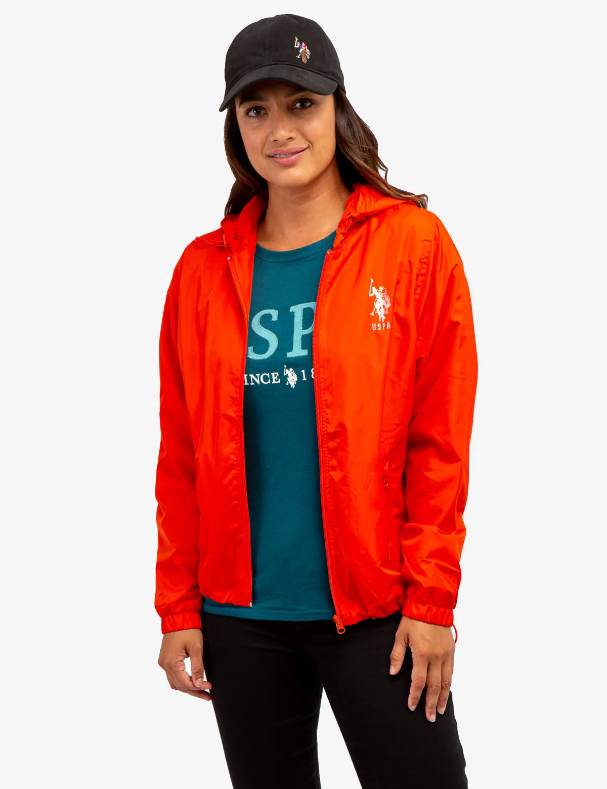 METALLIC LOGO WINDBREAKER