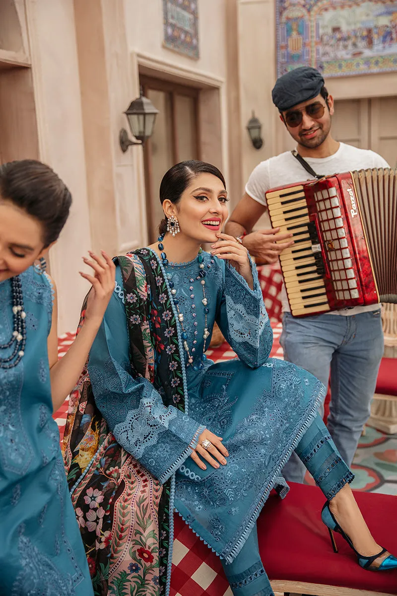 MIA | Mushq Festival De Verano Spring '22 Collection | Unstitched Embroidered Luxury Lawn Suita