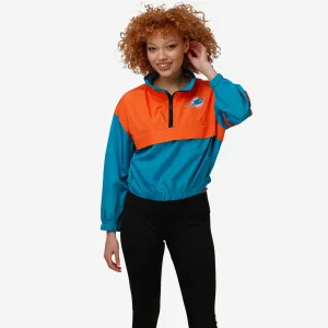 Miami Dolphins Womens Winning Play Windbreaker