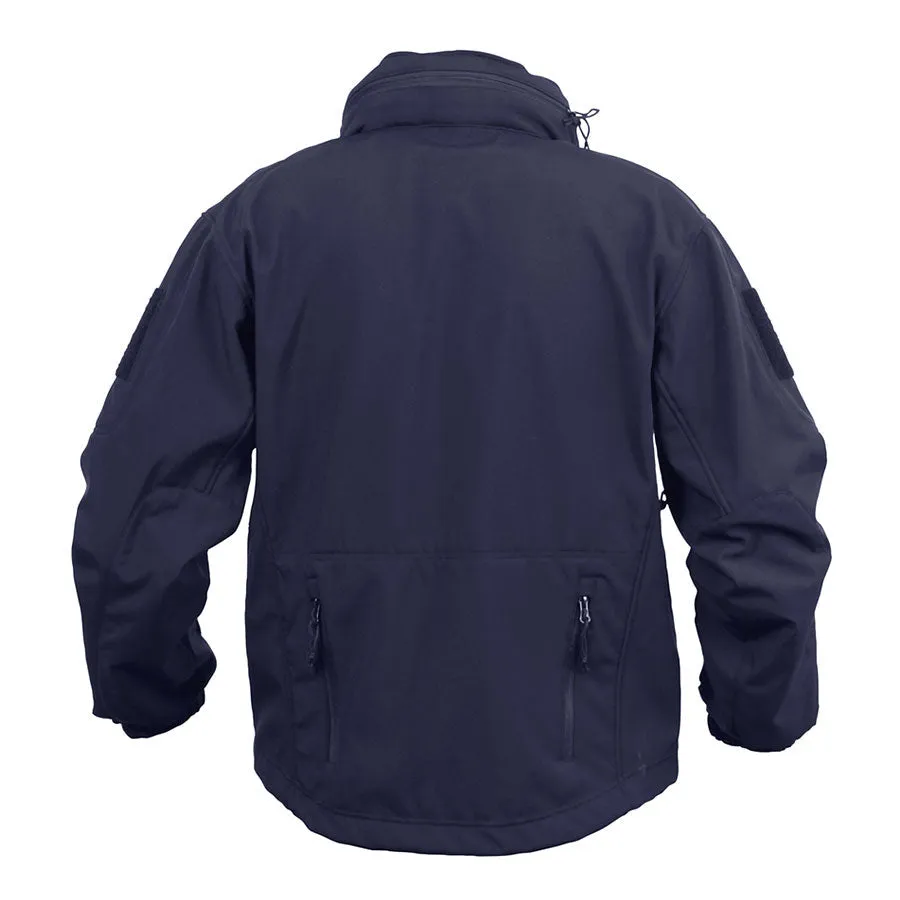 MilSpec Concealed Carry Soft Shell Jacket Midnight Navy Blue