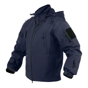 MilSpec Concealed Carry Soft Shell Jacket Midnight Navy Blue