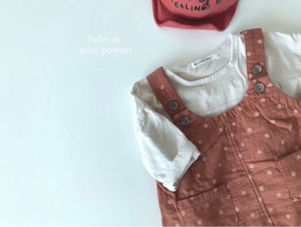 Mini Powder Dotty Overalls (2 colour options)