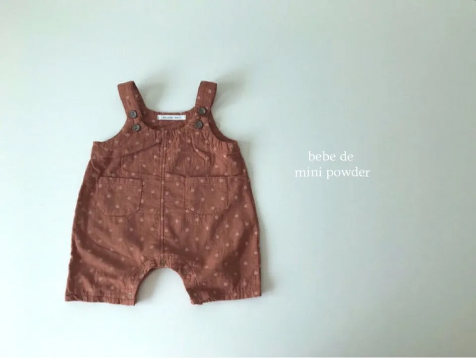 Mini Powder Dotty Overalls (2 colour options)