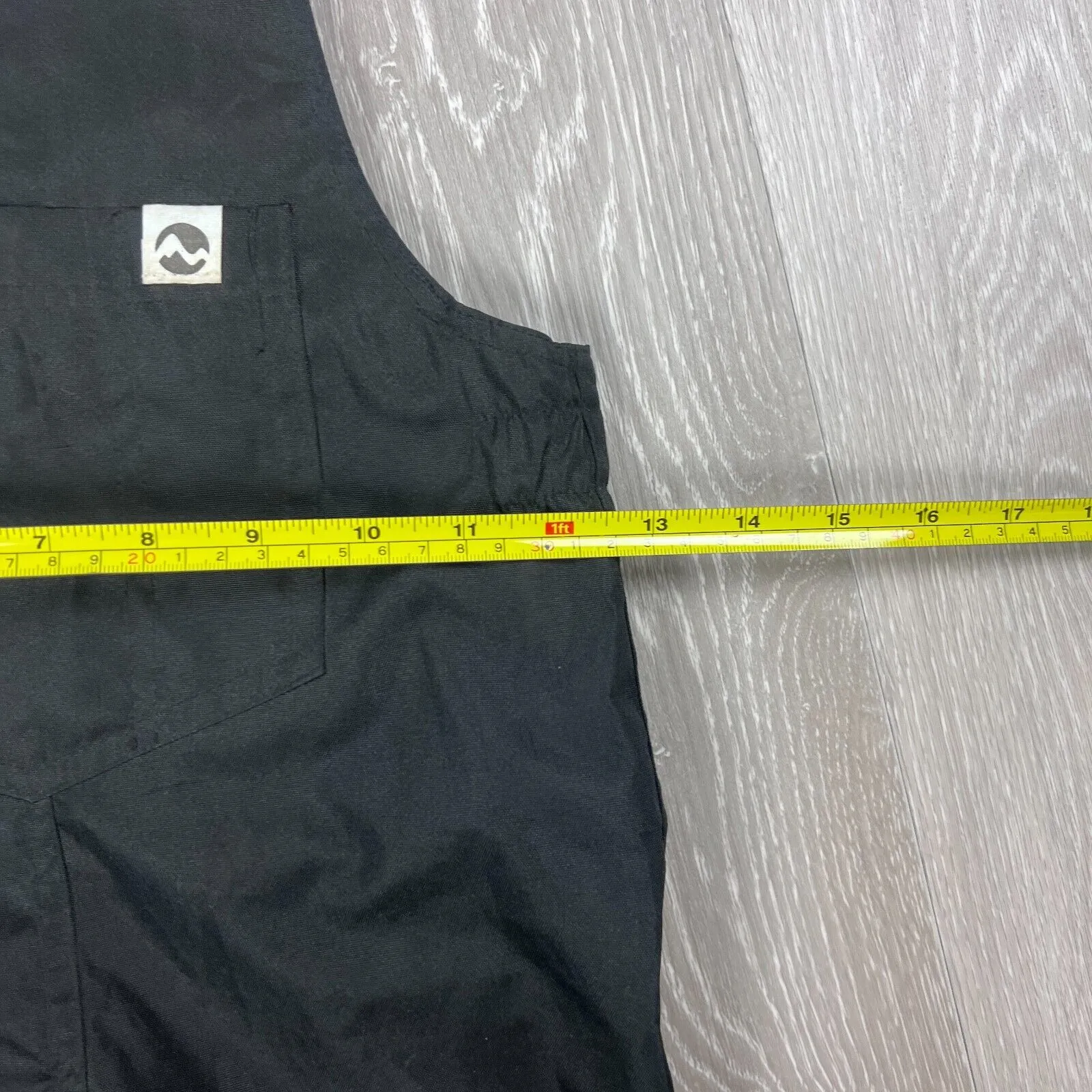 Minimuds Kids Black Waterpoof Overalls Size 4 Years