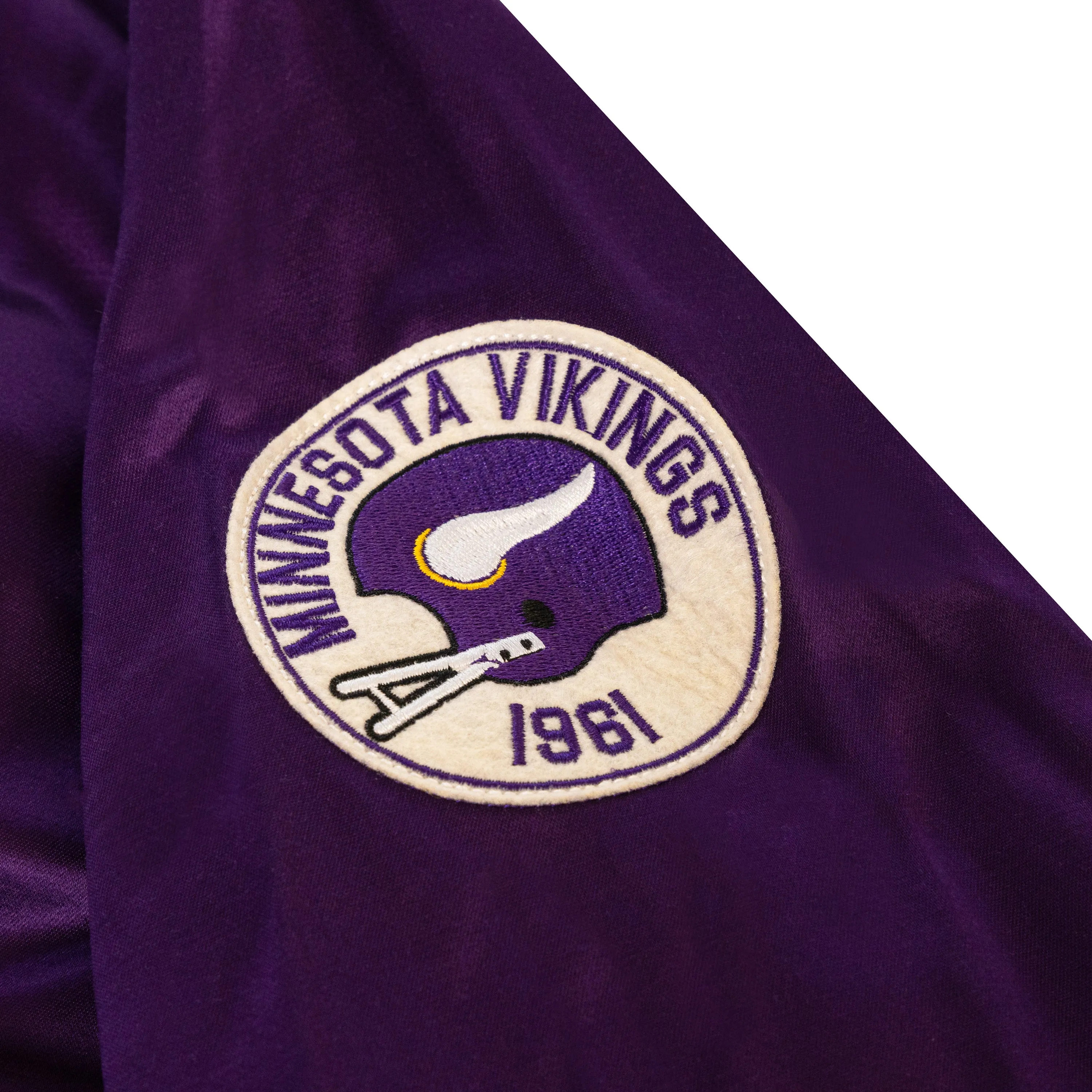 Minnesota Vikings Satin Windbreaker