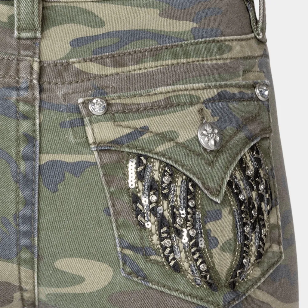 Miss Me Camo Skinny Jeans