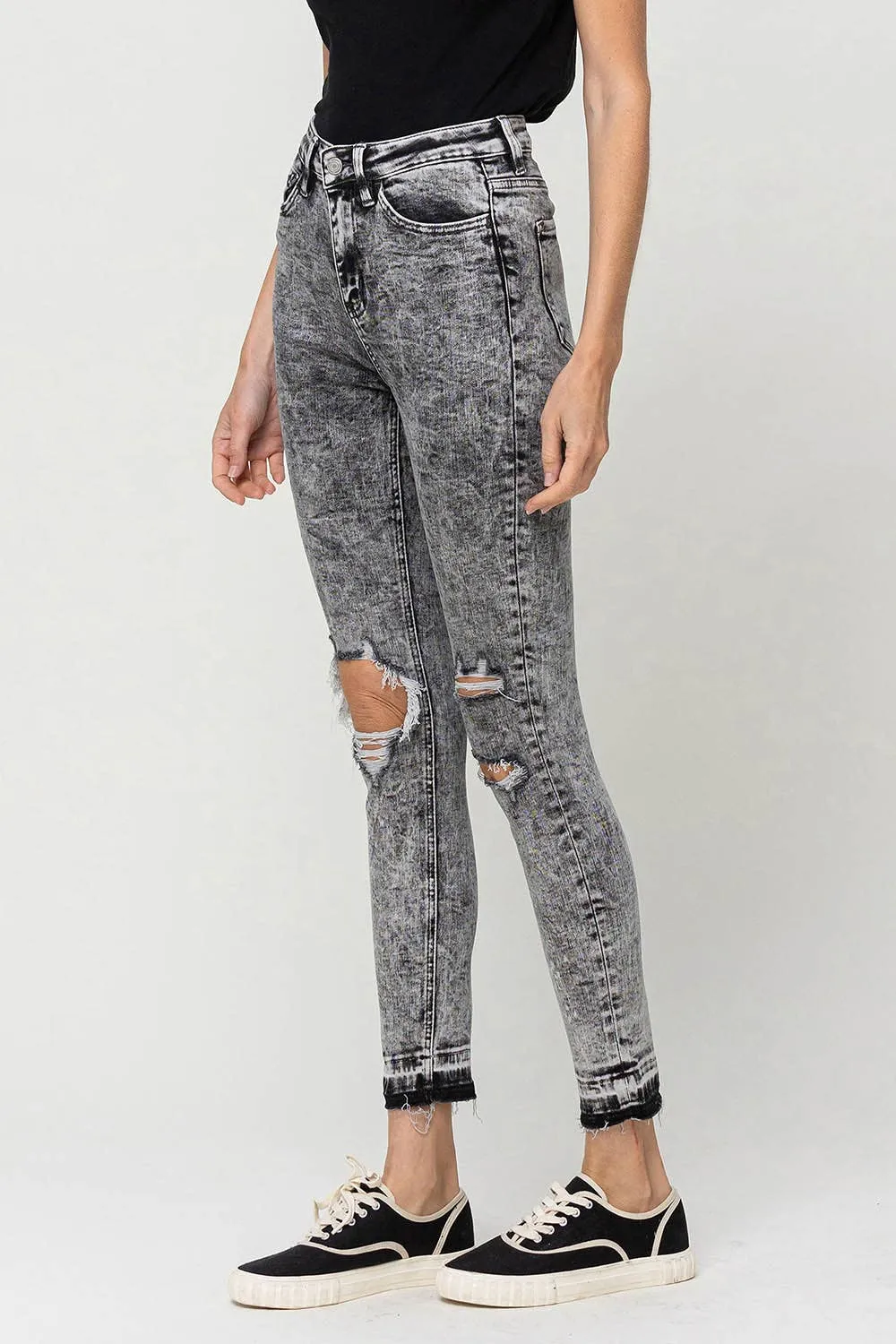 Morning Light High Rise Ankle Skinny Jeans
