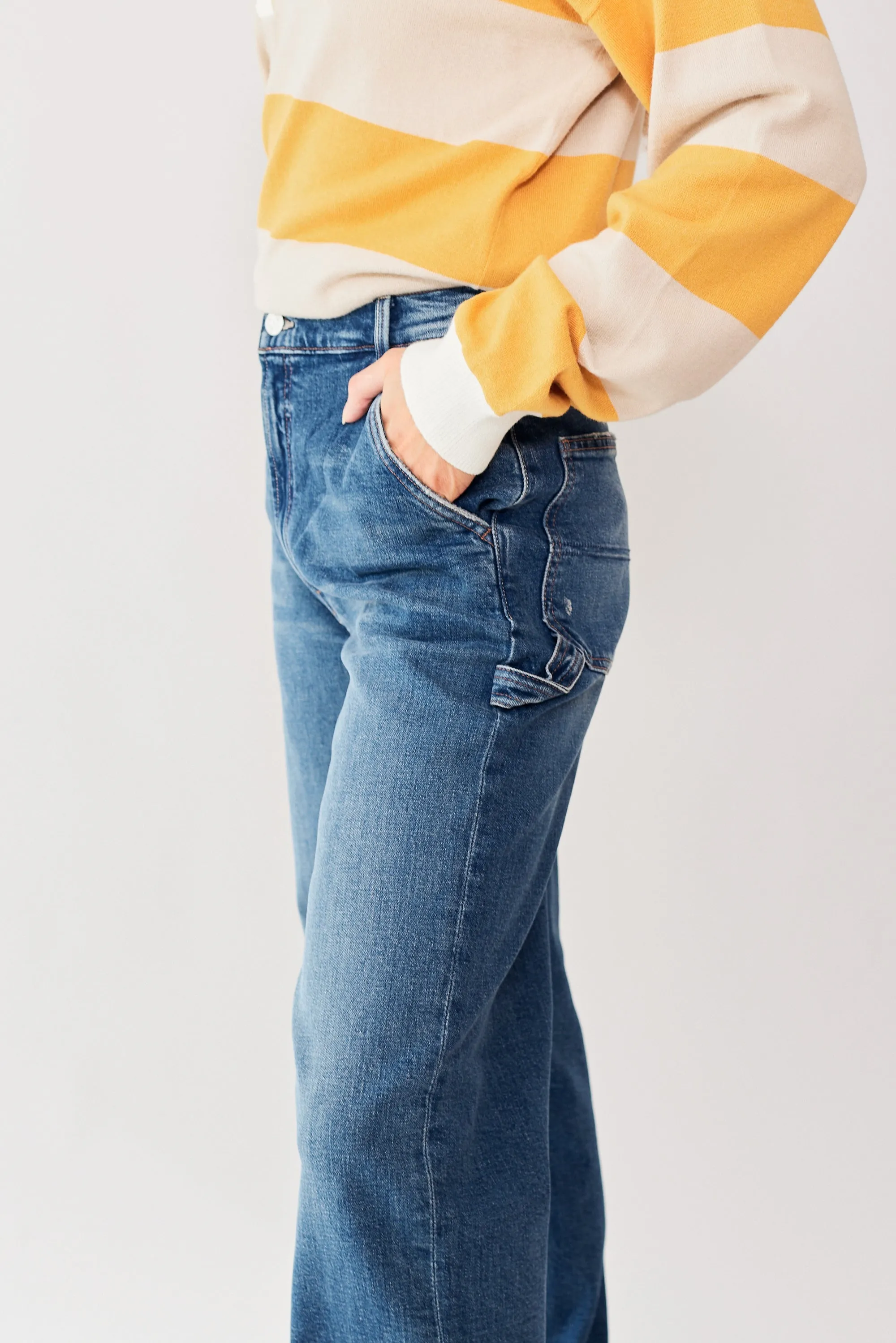 Mother Denim The Stud Finder Sneak