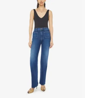 Mother Patch Pocket Rambler Zip Jeans - These Boots are Made for Walking