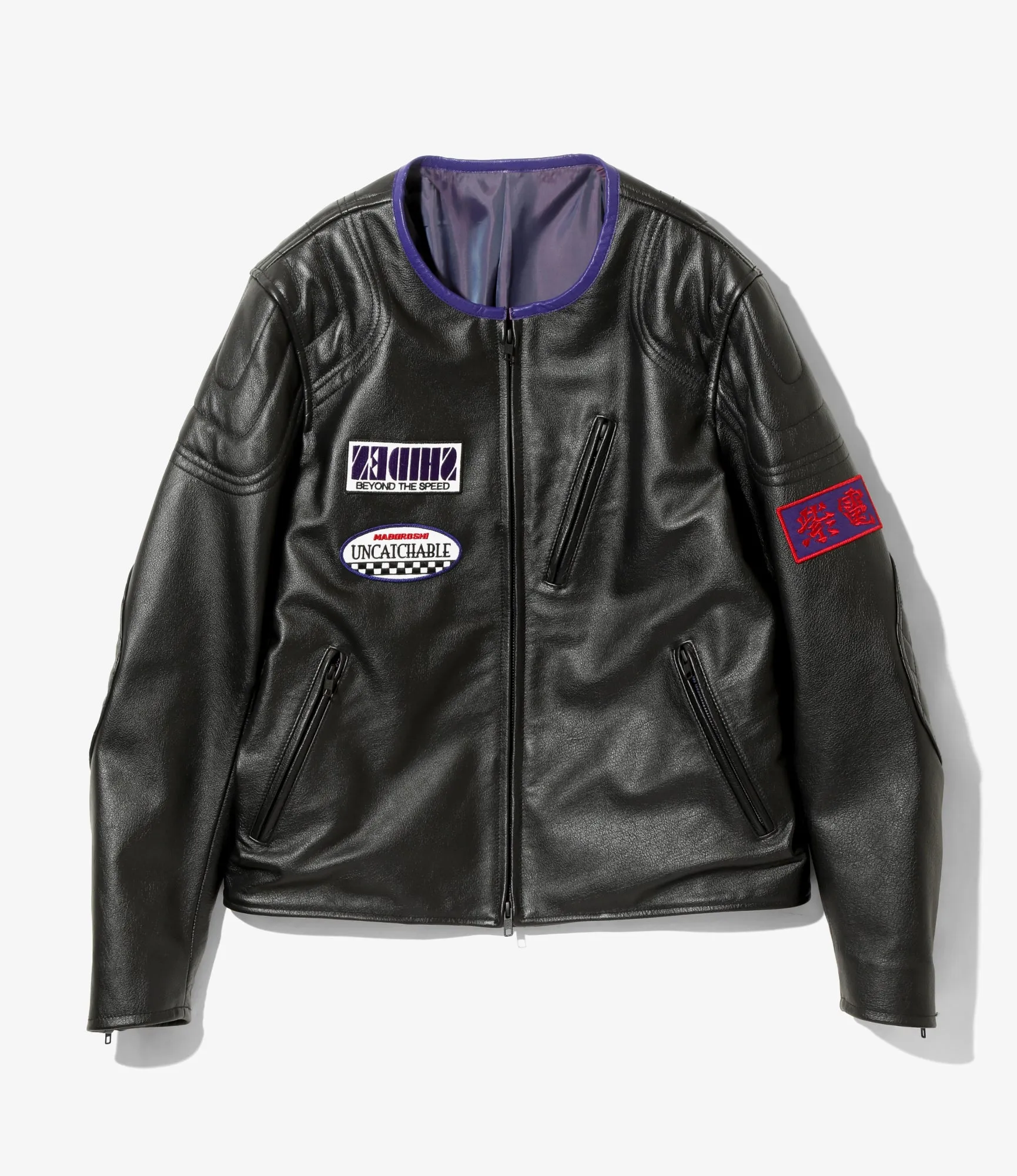 Motor Cycle Jacket - Cowhide Leather