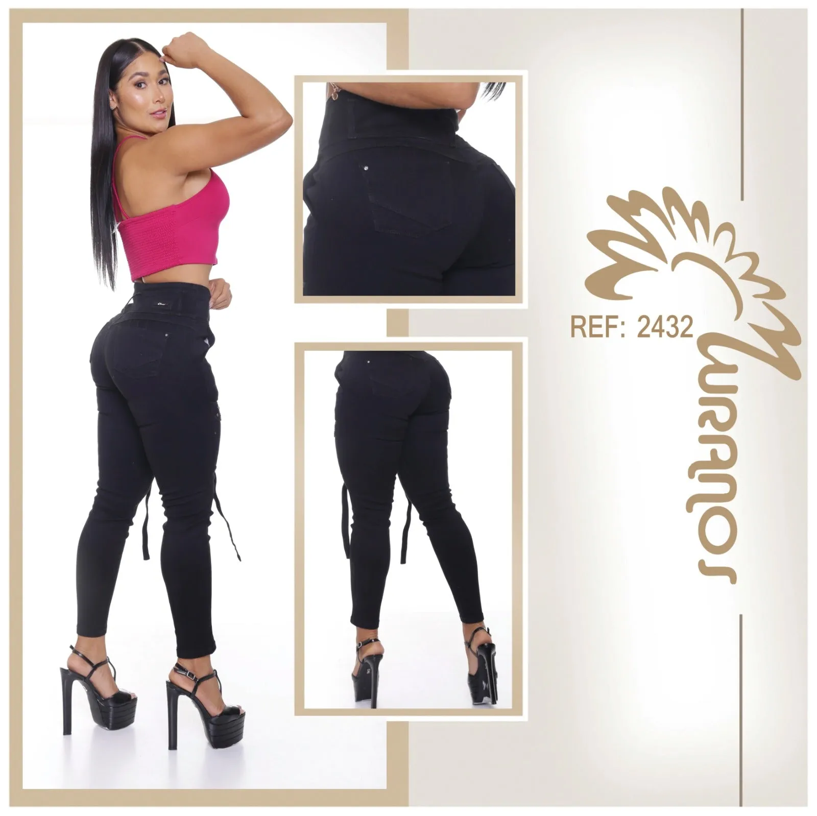 Muranos 2432 100% Authentic Colombian Push Up Jeans