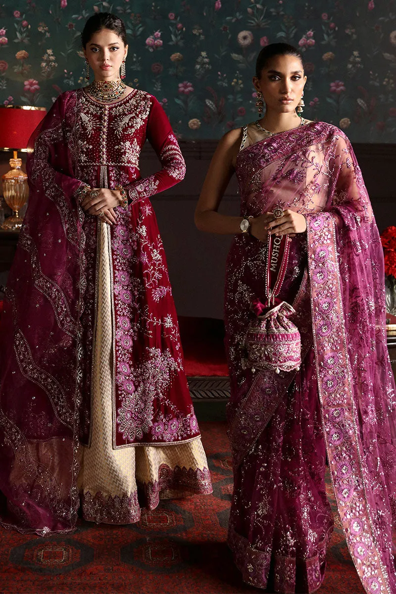 MUSHQ | NILOUFER UNSTITCHED VELVET EDIT | ROXANA