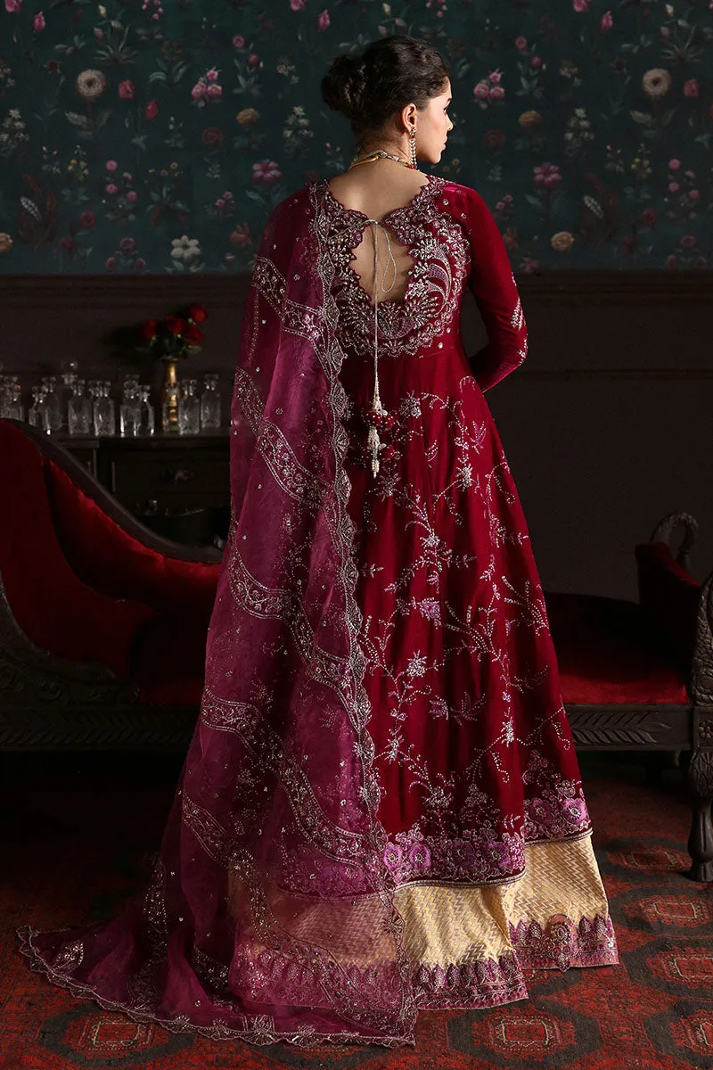 MUSHQ | NILOUFER UNSTITCHED VELVET EDIT | ROXANA