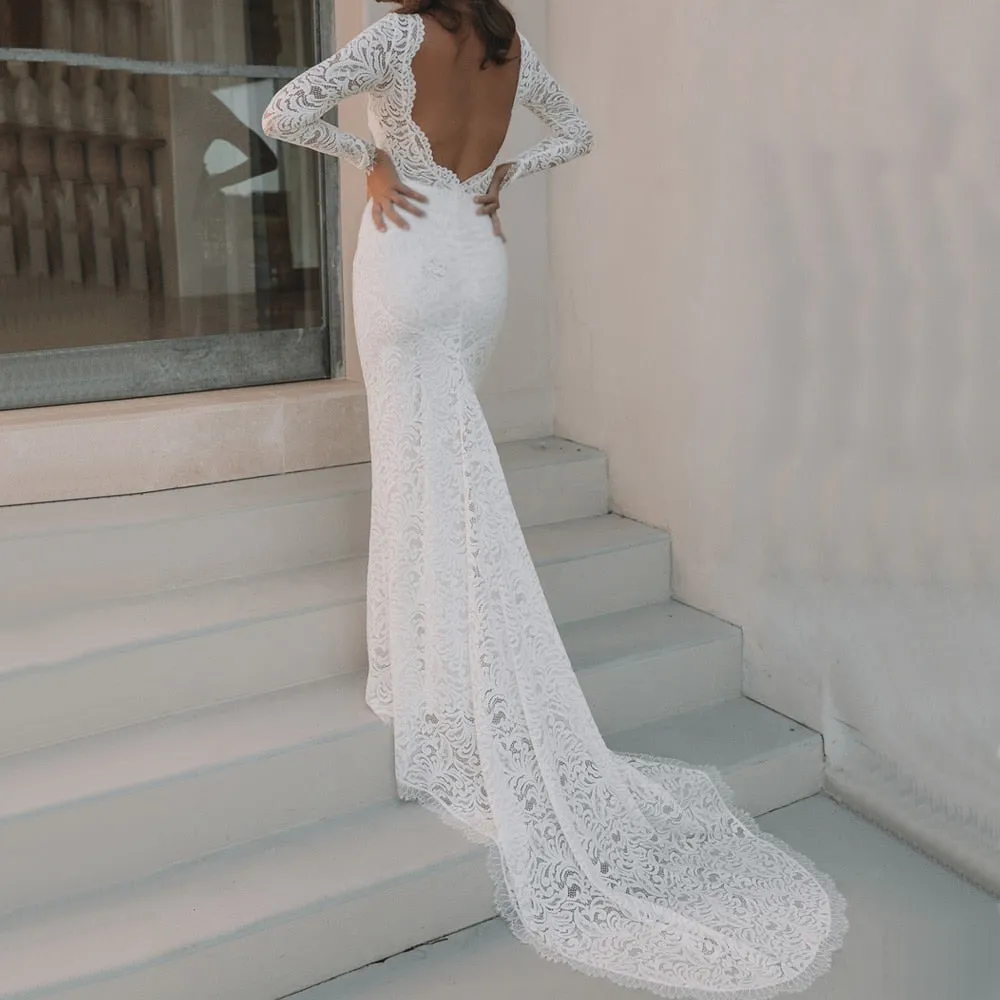 Mystic Lace Wedding Dress