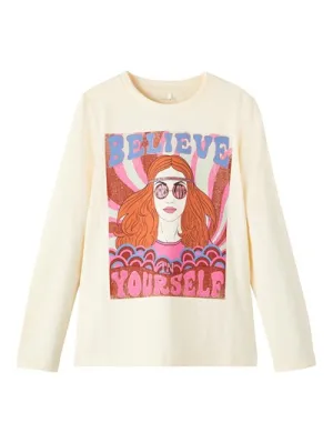 NAME IT | Kid Girl Long Sleeve Top