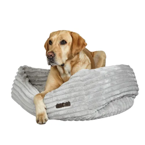 Napper Dog Bed — Luna Grey