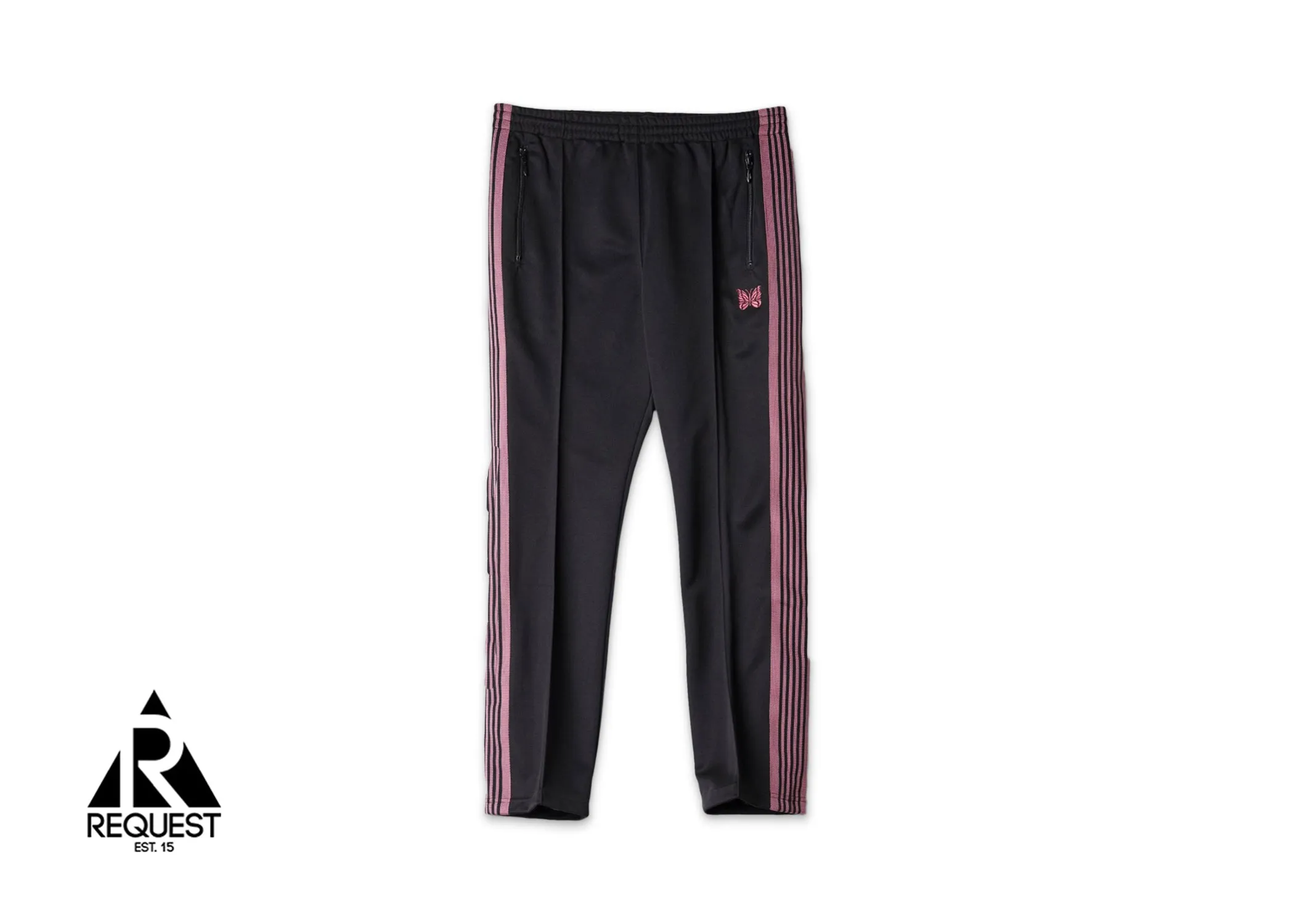 Narrow Track Pant Polly Smooth “Faded Black”