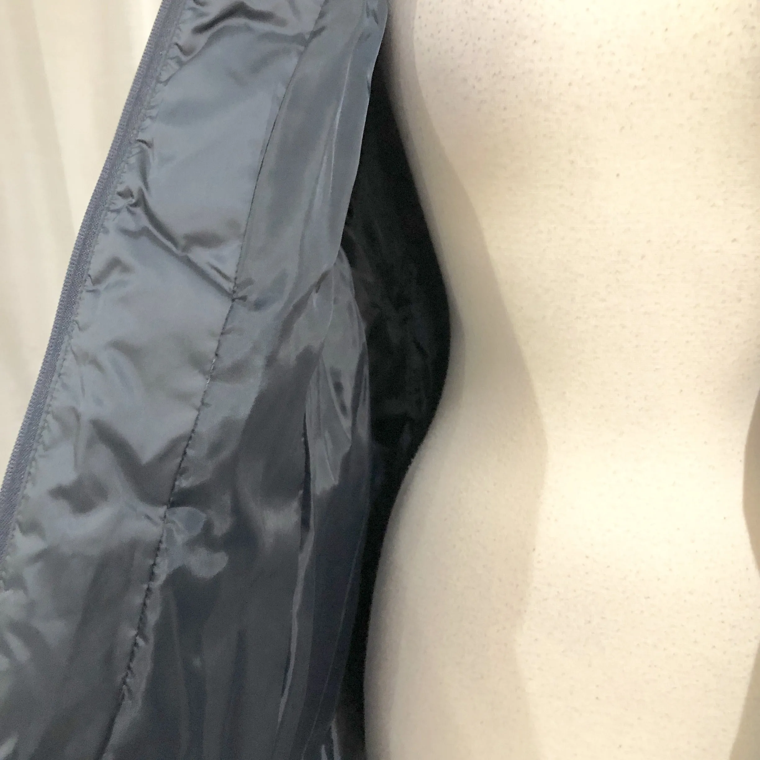 NAUTICA Navy Down Feather Puffer Jacket Size L NWT