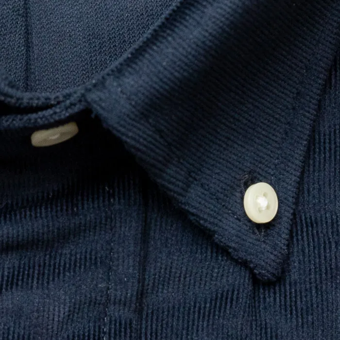 Navy Italian Corduroy