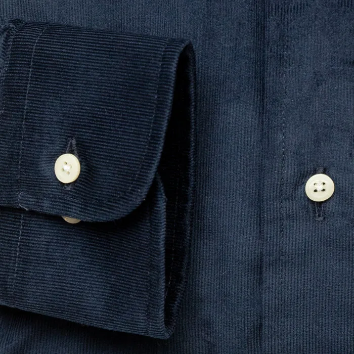Navy Italian Corduroy