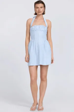 NAYA HALTER MINI DRESS