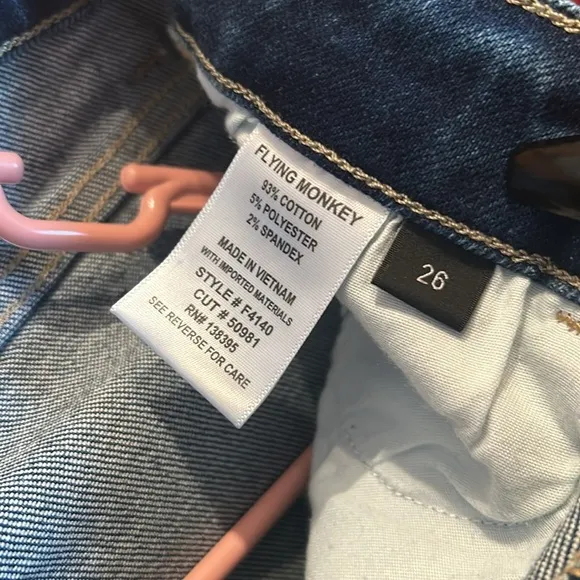 New with tags flying monkey black label jeans