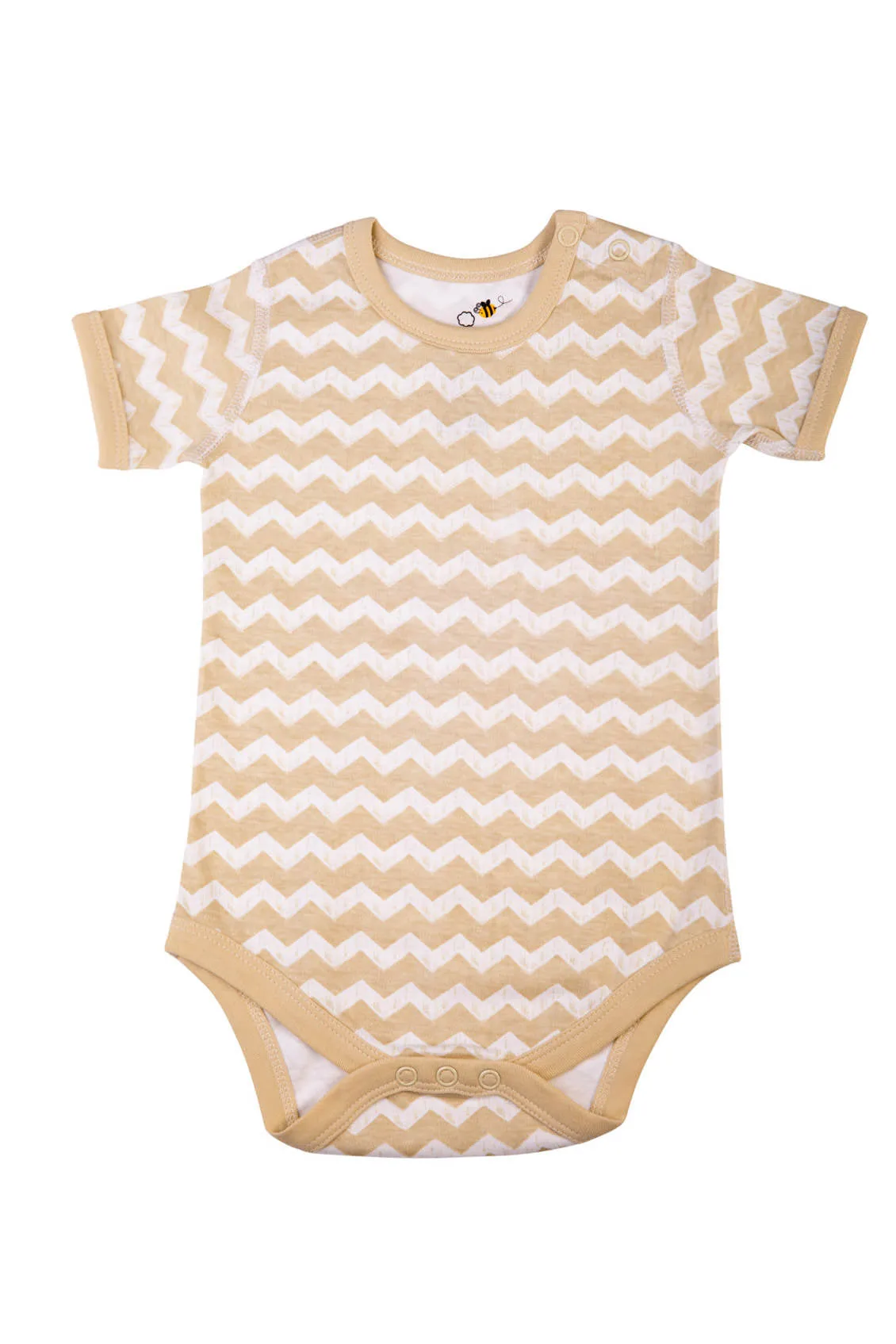 Newborn Baby Unisex Organic 6 Piece Set w/Short-Sleeve Bodysuit (0-3M)