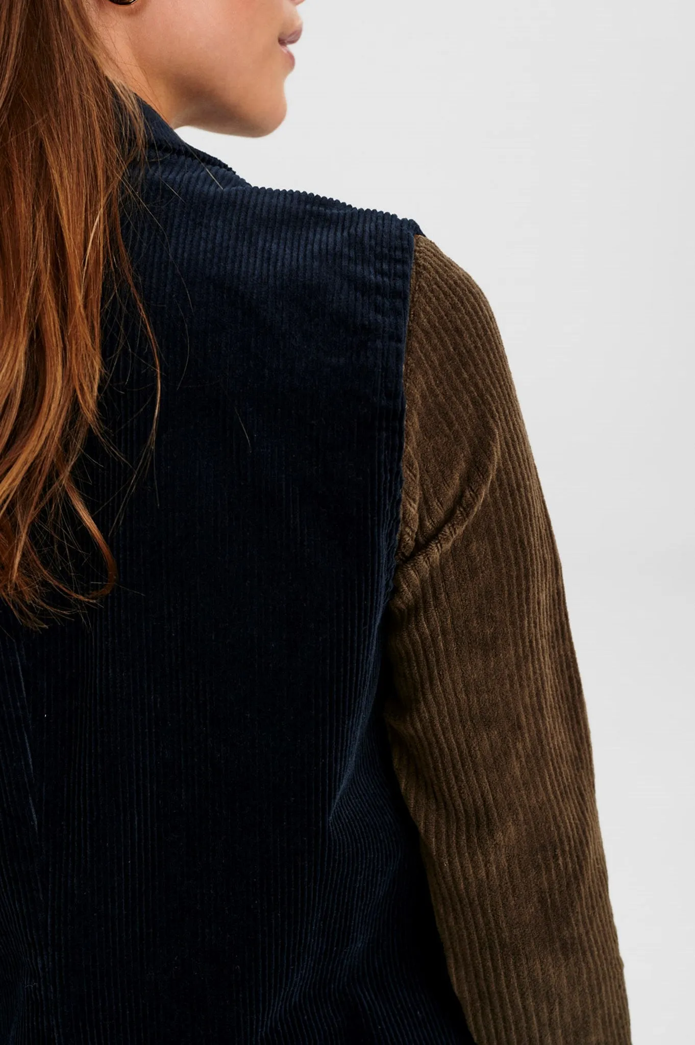NICHENOA WAISTCOAT - Dark Sapphire