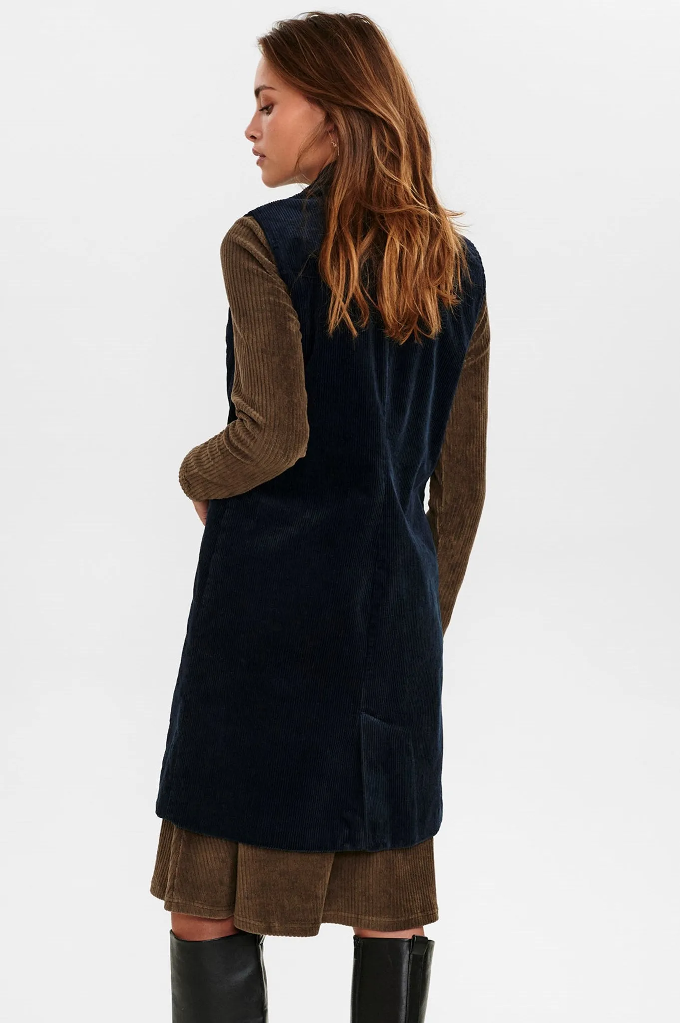 NICHENOA WAISTCOAT - Dark Sapphire