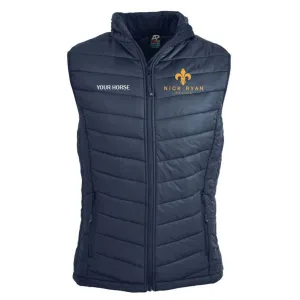 Nick Ryan - Puffer Vest Personalised
