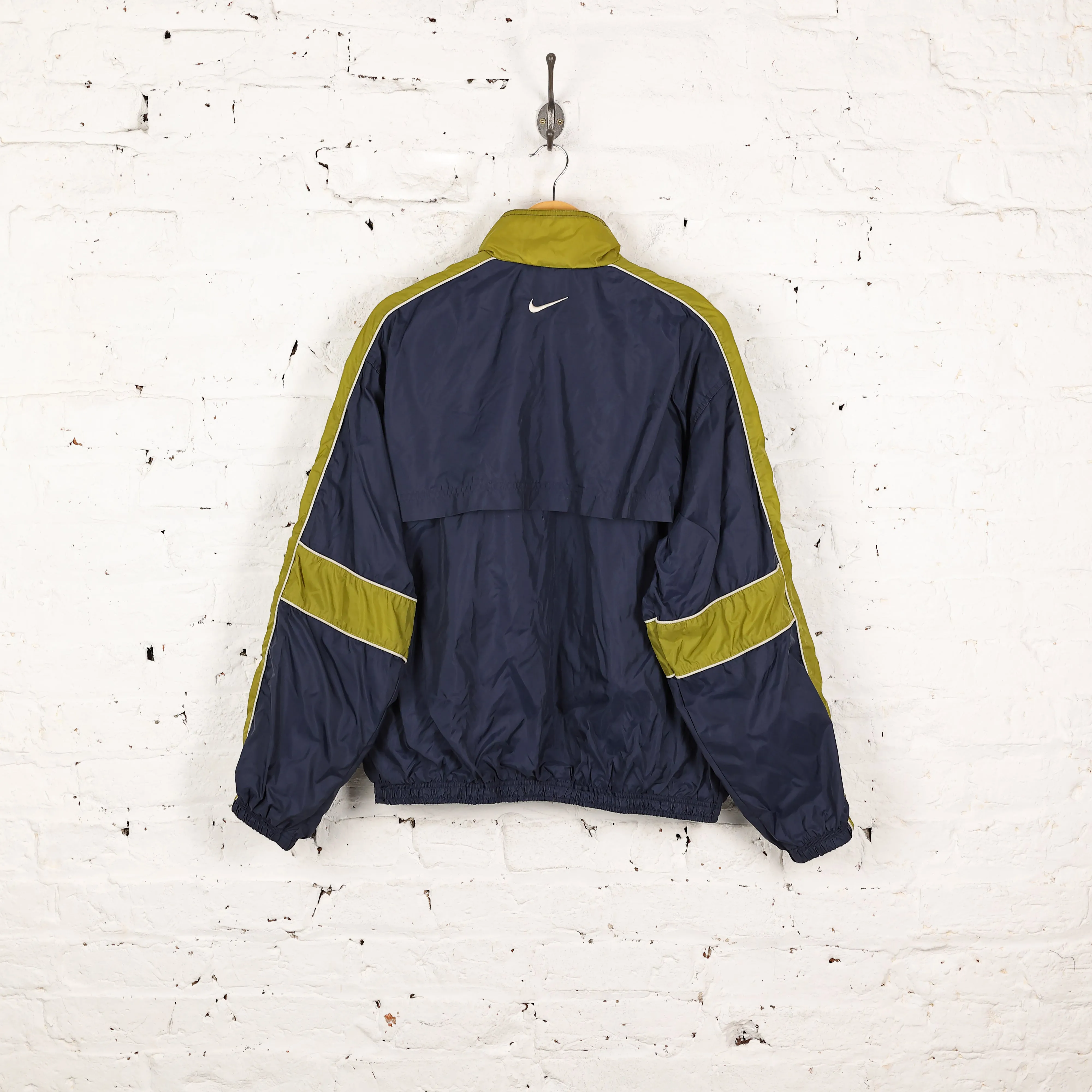 Nike 90s Shell Windbreaker Jacket - Blue - M