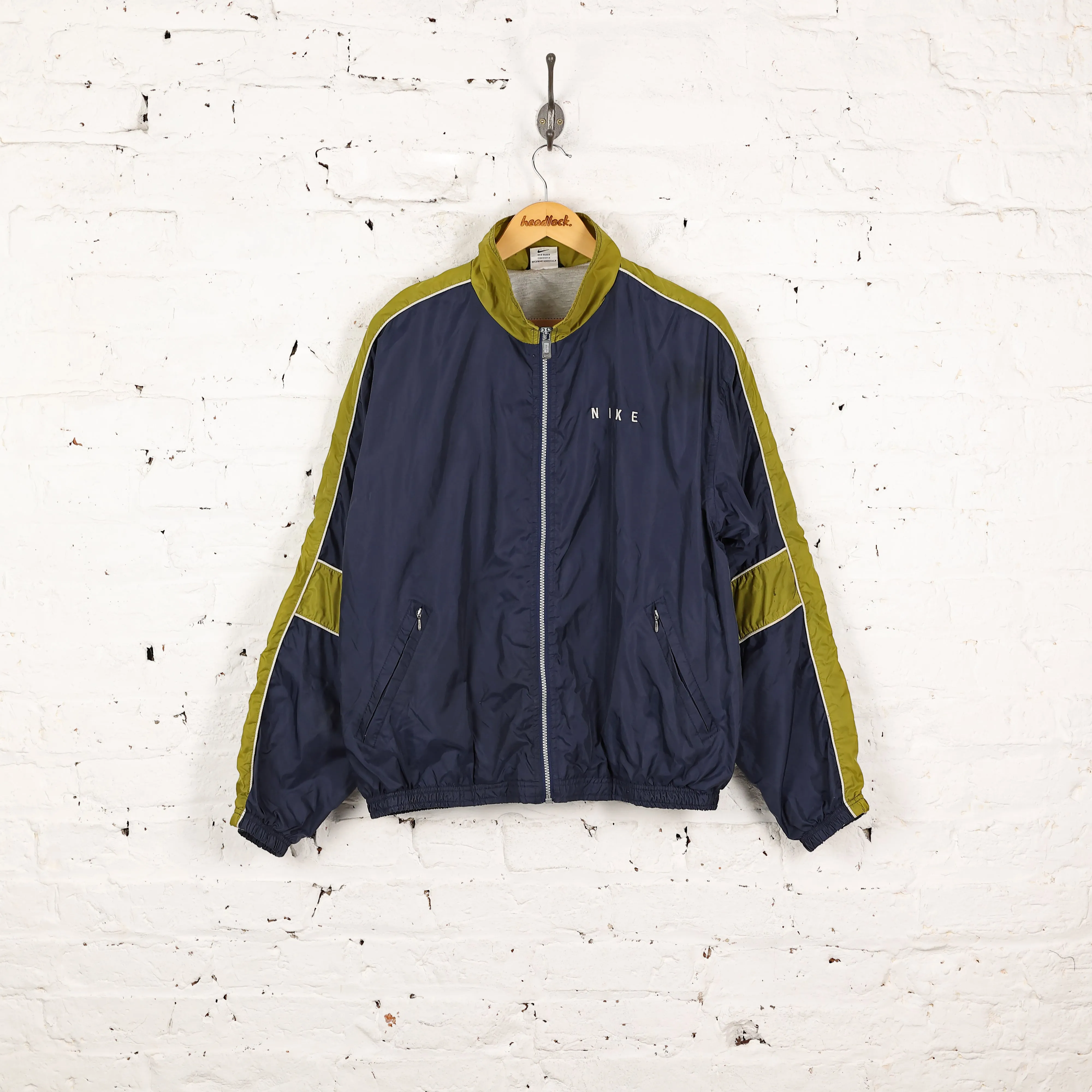 Nike 90s Shell Windbreaker Jacket - Blue - M