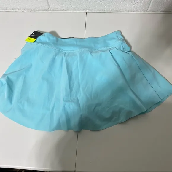 Nike Club Mini Skirt Pastel Bright Turquoise Teal Blue Skort Inner Short Medium