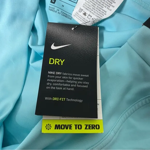 Nike Club Mini Skirt Pastel Bright Turquoise Teal Blue Skort Inner Short Medium