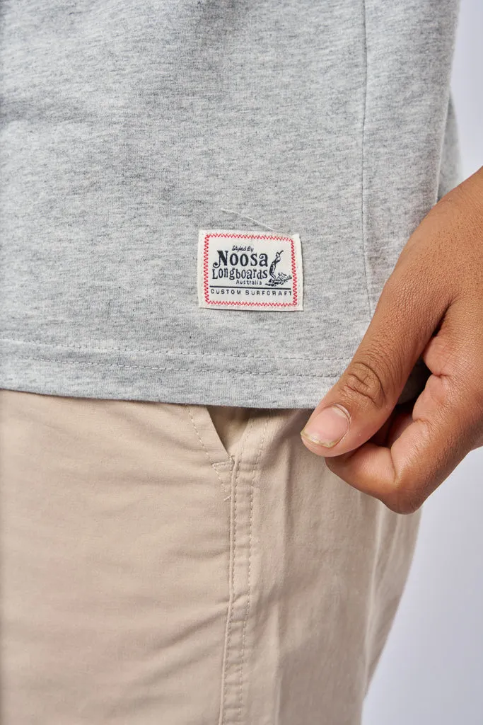 Noosa Contest Tee Charcoal
