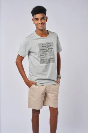 Noosa Contest Tee Charcoal