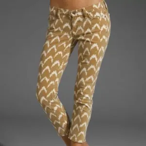 NWT 7 for all mankind the skinny crop printed jean