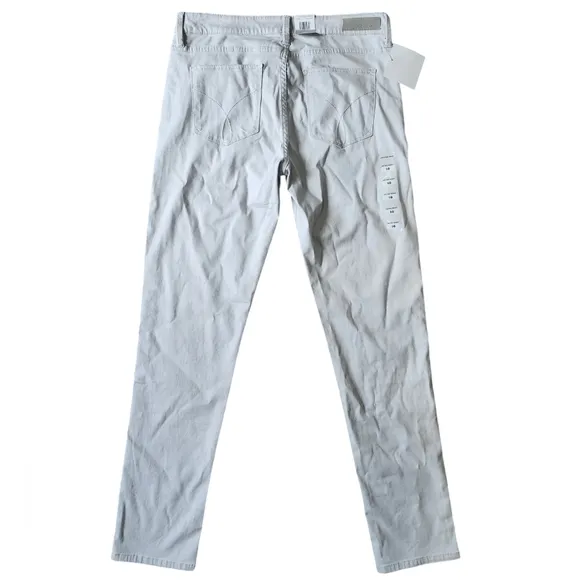 NWT CALVIN KLEIN Women's light grey skinny jeans, size 10, cotton, mid rise