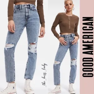 NWT GOOD AMERICAN jeans 24 GOOD AMERICAN High Waisted GOOD CLASSIC