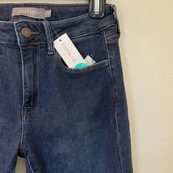 ✨NWT Just USA | Indigo Skinny Jeans | Size 27 / 4