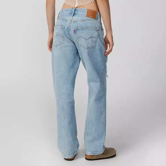 NWT Levi's Premium Novel Tea Tinted Limited 150 Years 501 90s Straight Jeans