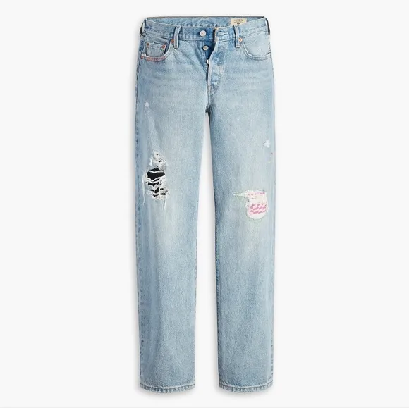 NWT Levi's Premium Novel Tea Tinted Limited 150 Years 501 90s Straight Jeans