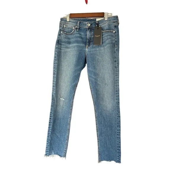 NWT Rag and Bone Cate Mid Rise Skinny Ankle Jeans