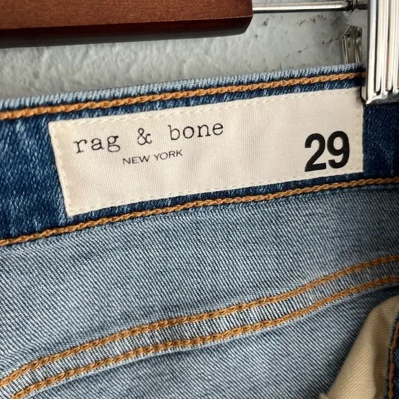 NWT Rag and Bone Cate Mid Rise Skinny Ankle Jeans
