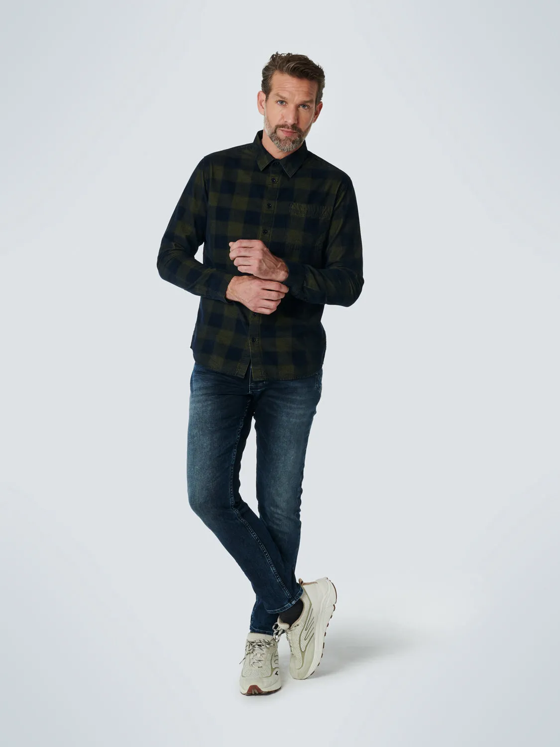 NXS CHECK CORDUROY L/S SHIRT