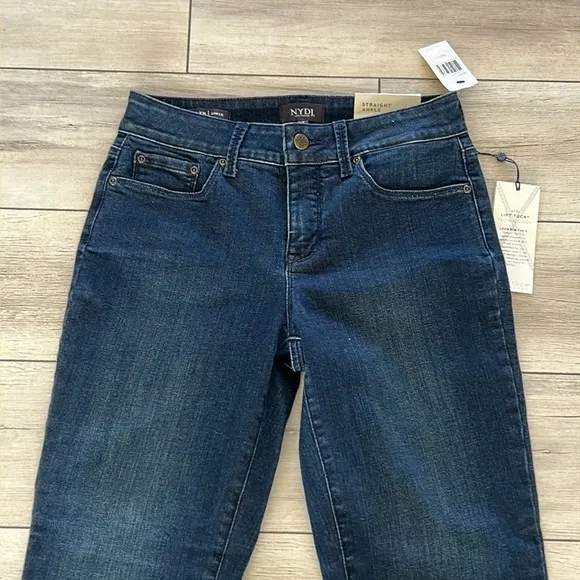NYDJ Marilyn straight leg ankle jeans size 2 nwt