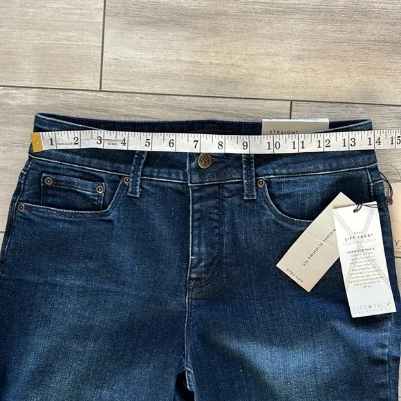 NYDJ Marilyn straight leg ankle jeans size 2 nwt
