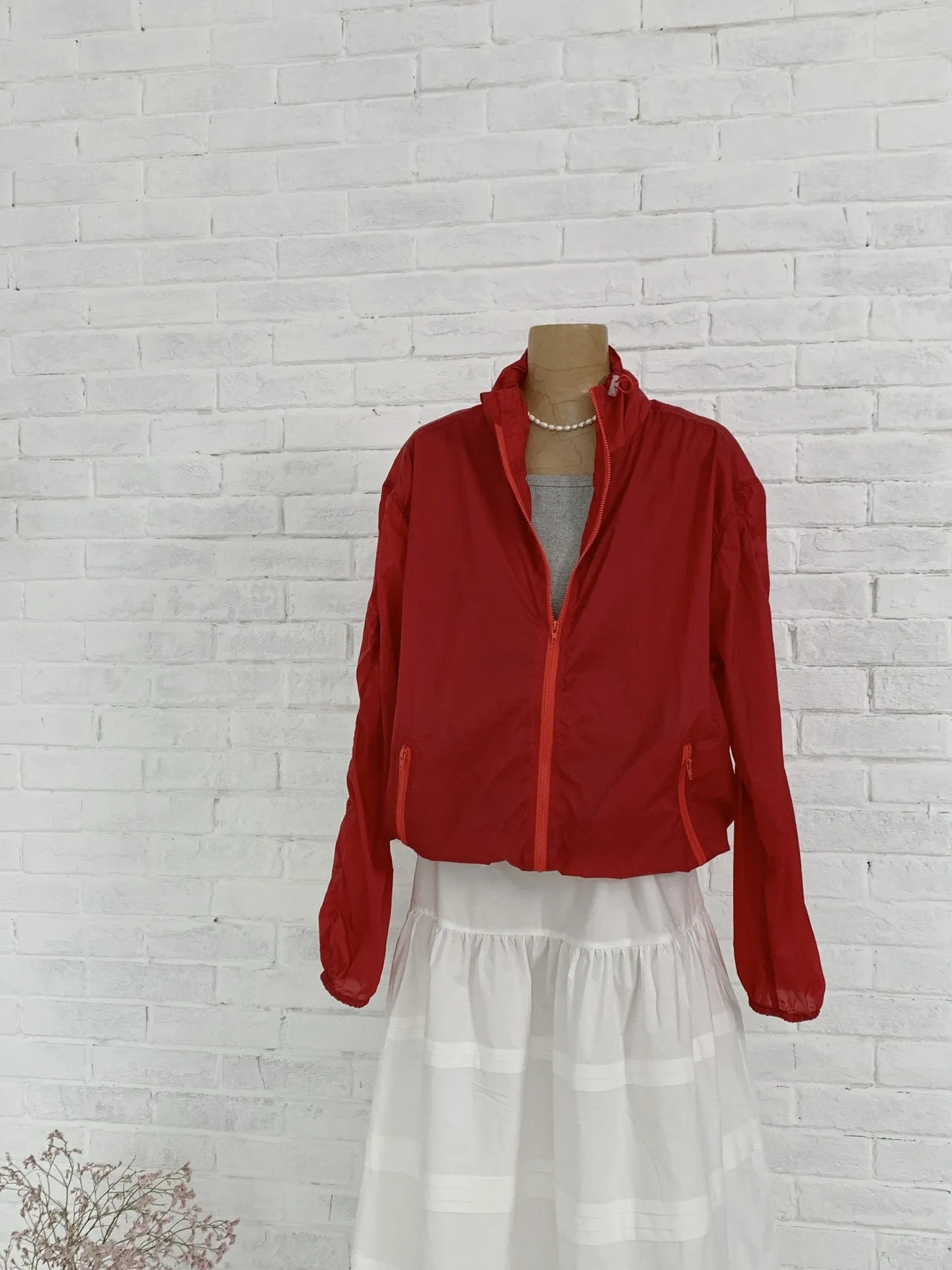 Nylon windbreaker