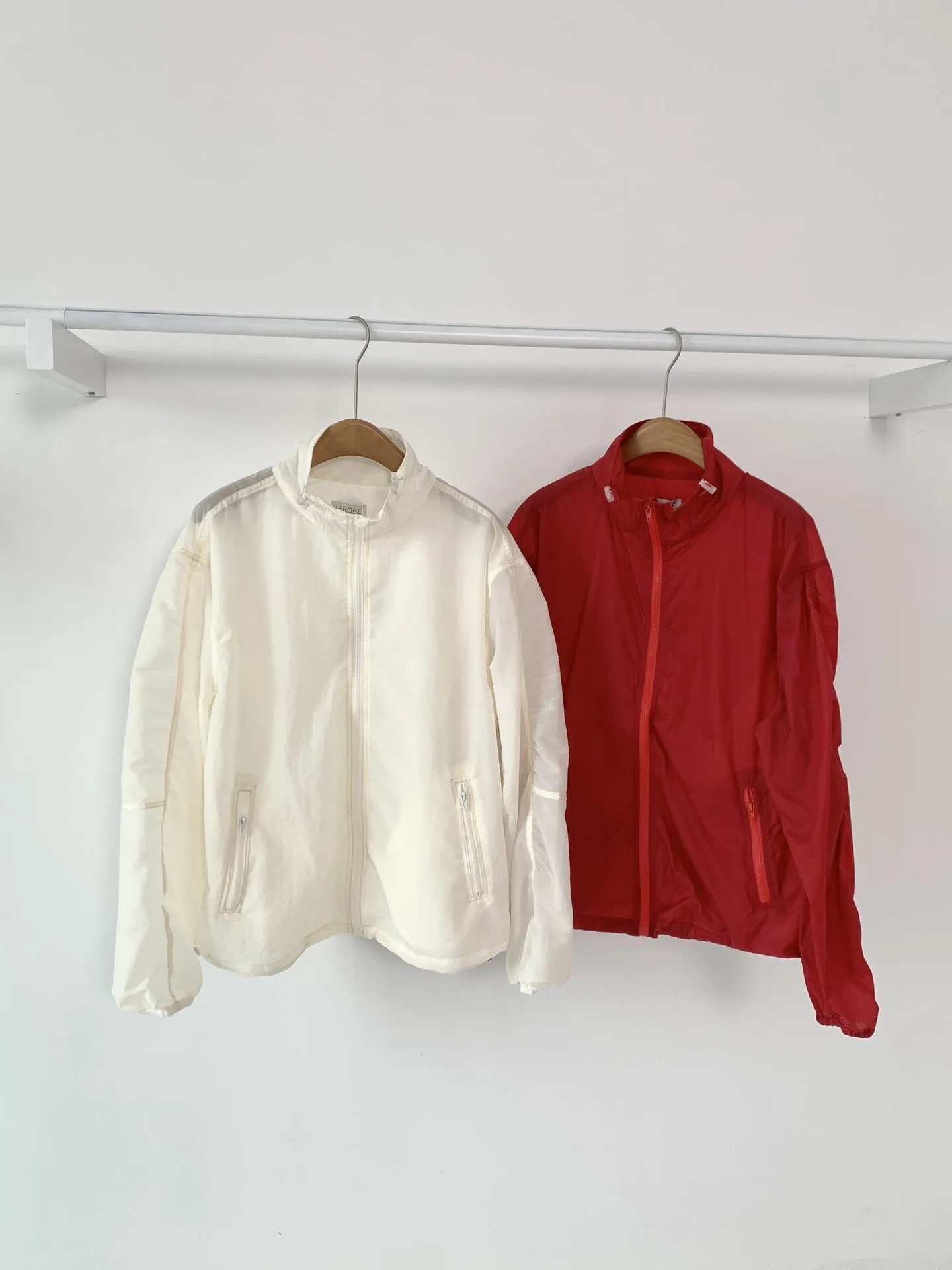 Nylon windbreaker